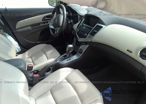 2013 Chevrolet Cruze Ltz из США, поврежденный, VIN 1G1PG5SB4D7172611